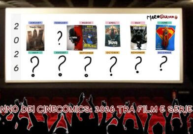 L’ANNO DEI CINECOMICS: 2026 TRA FILM E SERIE TV